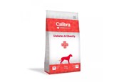 Honden - Calibra Veterinary Diets Dog Diabetes&Obesity - dry dog food - 12kg - 8594062089261