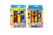 Creatief spelen - Scentos Jumbo Markers Asst 3 pcs CDU - 2610498