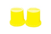 Buiten spelen - Playfun Yellow/Pink stilts - Assorted - 8753-yellow