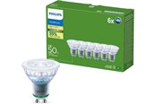 Armaturen & Lampen - Philips LED spot Ultra Efficient 2,1W/827 (50W) 36° 6-pack GU10 - 929003634694