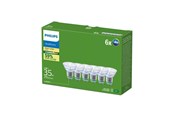 Armaturen & Lampen - Philips LED spot Ultra Efficient 1,2W/827 (35W) 36° 6-pack GU10 - 929004265894