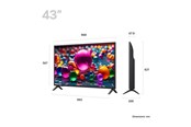 Flat screen TV - LG 43" Flat screen TV LED 4K 43UA75006LA UA75 Series - 43" LED-backlit LCD TV - UHD AI - 4K - 43UA75003LA.AEU