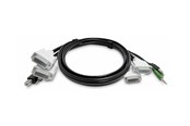KVM-kabel - StarTech.com StarTech - keyboard / video / mouse (KVM) cable - TAA Compliant - 1.8 m - SK2DVMMKVM06-TAA