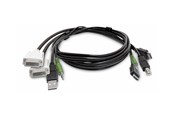 Beelscherm- en tv-kabel - StarTech.com Startech adapter cable - TAA Compliant - 1.8 m - SK2DVI2HDMMKVM06-TAA