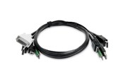 Beelscherm- en tv-kabel - StarTech.com Startech adapter cable - TAA Compliant - 1.8 m - SKDVI2HDDP06MMKVM06T