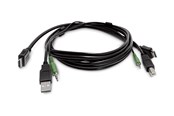 Beelscherm- en tv-kabel - StarTech.com Startech adapter cable - 1.8 m - SKHDMMKVM06
