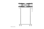 Muurbevestigingen, AV-bevestigingen & AV-meubels - Neomounts mounting kit - for flat panel - black - Max 160 kg - recommended for - AFL55-975BL