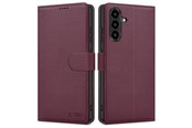 Mobiel - Covers & Cases - Tech-Protect Wallet Case for Samsung Galaxy A27 5G - Burgundy - 5906302392582