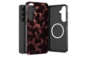 Mobiel - Covers & Cases - Tech-Protect Lamano MagSafe Case for Samsung Galaxy A27 5G - Brown and Black - 5906302392605