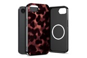 Mobiel - Covers & Cases - Tech-Protect Lamano MagSafe Case for iPhone 16e / 17e - Black & Brown - 5906302392636