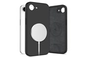 Mobiel - Covers & Cases - Tech-Protect Silicone MagSafe Case for iPhone 16e / 17e - Black - 5906302392759