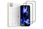 Mobiel - Covers & Cases - Tech-Protect Glass Fit+ 2-Pack Tempered Glass for Google Pixel 9A / 10A - Black - 5906302392827