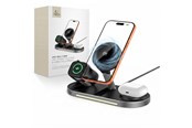 Mobiel - Adapters & Opladers - Tech-Protect A51 MagSafe 3in1 25W QI2.2 Wireless Charger - Black - 5906302392988