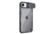 Mobiel - Covers & Cases - Nillkin Iceblade Prop Case with Lens Cover and Stand for iPhone 16e / 17e - Black - 6902048296329