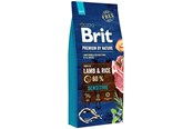 Honden - Brit Premium by Nature Sensitive Lamb with rice - dry dog food - 15 kg - 8595602526642