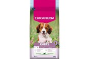 Honden - Eukanuba Premium Nutrition Puppy Small & Medium Breed Lamb and rice - dry dog food - 12kg - 8710255201818