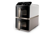 Overige keukenapparatuur - Philips 4000 Series NA462 - double hot air fryer - silk beige/white - NA462/80