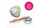 Speelgoed voor baby's - Edushape Tråd en bold ink. 10 snore 5 kort - 19012