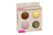 Speelgoed voor baby's - Edushape Sansebolde Boho Chic 10 cm 4-pak - 19025