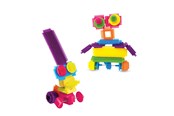 Speelgoed voor baby's - Edushape Brix m/træk tilbage hjul 56 dele - 19032
