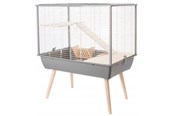 Knaagdieren - Zolux Neo Muki H58 grey - cage for rodents - 3336020056213