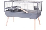 Knaagdieren - Zolux Neolife 100 grey - cage for domestic Guinea pig - 205662GRI