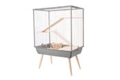 Knaagdieren - Zolux Cage Neo Cozy Large Rodents H80 grey color - 3336020056206