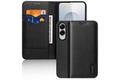 Mobiel - Covers & Cases - Dux Ducis Hivo Case for Samsung Galaxy S25 Edge with Flip and RFID Protection - Black - 6971824157840