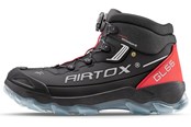 Veiligheidsuitrusting & Werkkleding - AIRTOX GL66 veiligheidslaars, lichtgewicht, Whitelayer spijkerbescherming, PRO smart lacing, zwart/rood - Maat 37 - GL66_37