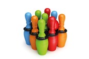 Buiten spelen - Adriatic Bowlingsæt m/9 kegler (H:25 cm) & 2 kugler - 13956
