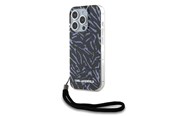 Mobiel - Covers & Cases - Karl Lagerfeld Zebra With Cord iPhone 15 Pro Max Case - Purple - 3666339287436