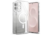 Mobiel - Covers & Cases - Ringke Fusion Magnetic MagSafe Case for Samsung Galaxy S25 Edge - Transparent - 8800293854333