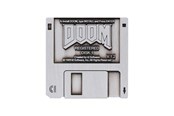 Merchandise - FaNaTtik - DOOM - Floppy Disk - Limited Edition - Speld / Badge - B-DM34