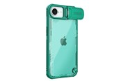 Mobiel - Covers & Cases - Nillkin Iceblade Prop Case with Lens Cover and Stand for iPhone 16e / 17e - Green - 6902048296336