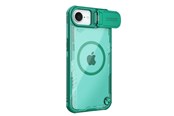Mobiel - Covers & Cases - Nillkin Iceblade Prop Magnetic Case with Camera Cover and Stand for iPhone 16e / 17e - Green - 6902048296374