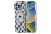 Mobiel - Covers & Cases - Karl Lagerfeld IML Monogram Karl & Choupette Head MagSafe iPhone 16 Pro Case - Clear - 3666339318505