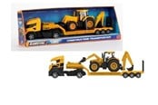 Speelgoedauto - Teamsterz Street Kingz Die-Cast Construction Transporter - 1400047HTI