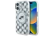 Mobiel - Covers & Cases - Karl Lagerfeld IML Monogram Karl & Choupette Head MagSafe iPhone 16 Case - Clear - 3666339318482