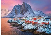 Puzzels - Clementoni Puslespil HQC Hamnøy Village 500 brikker Vloer - 35144