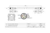 Netwerk - kabel - Vision network cable - 5 m - white - Wit - TC 5MCAT6A