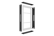 Muurbevestigingen, AV-bevestigingen & AV-meubels - Multibrackets M mounting kit - for digital signage display - frame 100% anti-corrosion anti-theft - black - Max 63 kg - recommended for 49" - 7340234812936