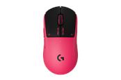 Muis - Logitech G PRO X3 SUPERSTRIKE (Eclipse Pink) - Gaming muis - Optisch - 5 knoppen - Roze - 910-007870
