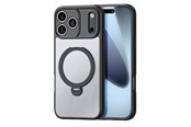 Mobiel - Covers & Cases - Dux Ducis Aimo Mag Case with Magnetic Ring and Stand for iPhone 17 Pro - Black - 6971824153361
