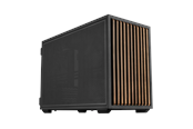 Case - Lian Li Dan B4 Wood Black - Case - Minitower - Zwart - B4X-WD