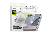 Mobiel - Beschermend glas - Ringke Cover Display Easy Slide 2-pack Tempered Glass for Samsung Galaxy Z Flip 7 - Clear - 8800293855903