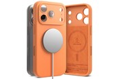 Mobiel - Covers & Cases - Ringke Silicone Magnetic MagSafe Case for iPhone 17 Pro Max - Orange - 8800328810464