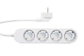Smart Home - Shelly Power Strip Gen4 White - WiFi & Zigbee stekkerdoos - Shelly_PS4_Gen4_w