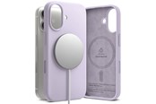 Mobiel - Covers & Cases - Ringke Silicone Magnetic MagSafe Case for iPhone 17 - Purple - 8800328811850
