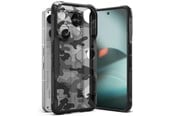 Mobiel - Covers & Cases - Ringke  Fusion X Case for Nothing Phone 3 - Grey and Black - 8800293859291