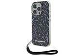 Mobiel - Covers & Cases - Karl Lagerfeld Zebra With Cord iPhone 16 Pro Case - Purple - 3666339320348